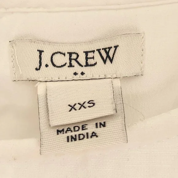 NWOT J. Crew Factory Embroidered Linen/Cotton Dress XXS - Picture 4 of 7